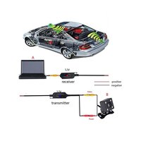 Podofo tylna kamera samochodowa uniwersalna 4 widzenie nocne LED Backup Parking kamera cofania wodoodporna 170 szerokokątny kolor HD obrazu 3